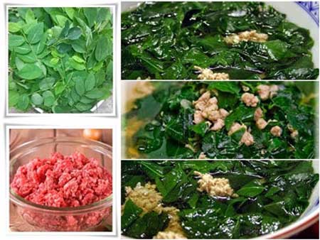 canh rau ngót